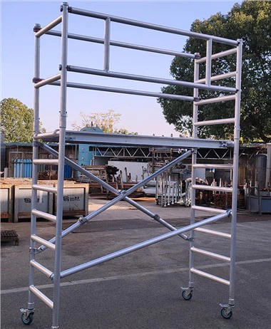 Impalcatura mobile in alluminio